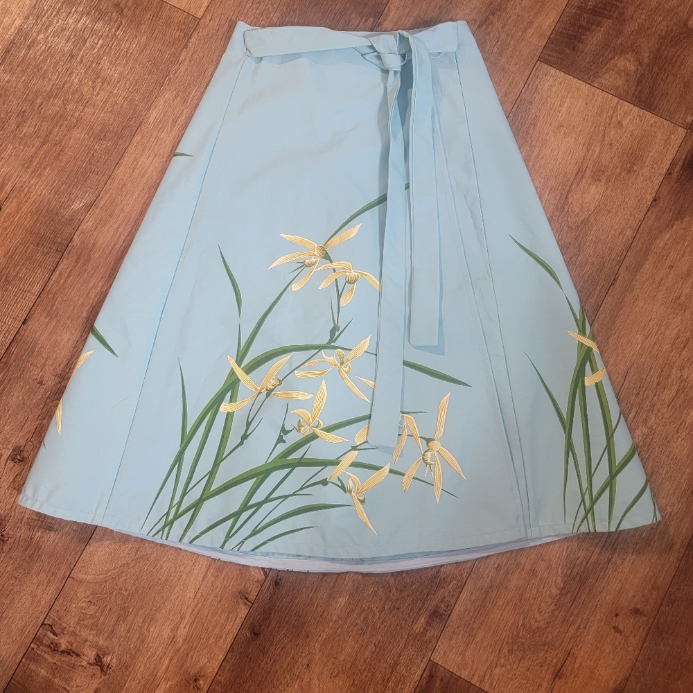 Vintage wrap skirt